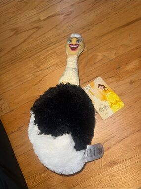 Disney Fifi Ostrich Plush - Black, White, Yellow, Pink